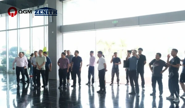 Делегација мреже за индустријски чврсти отпад посетила је Куангонг Цо., Лтд. ради инспекције и размене