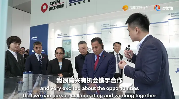 Хајде да радимо заједно на изградњи будућности инфраструктуре! Потпредседник Микронезије посећује КГМ Мацхинери