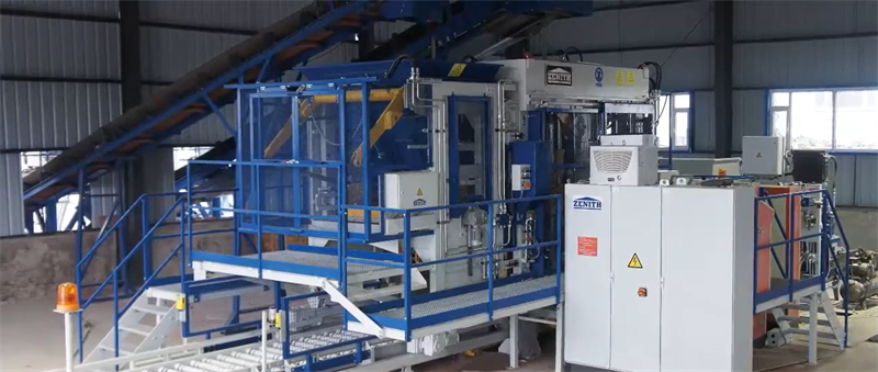 У Африци је покренут пројекат потпуно аутоматизоване вишеслојне производње опеке од бетона.