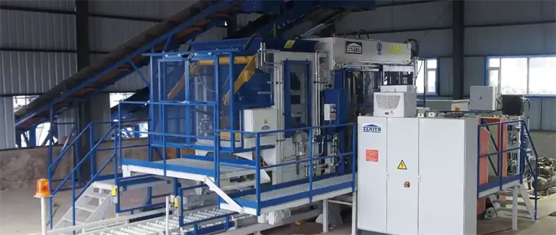 У Африци је покренут пројекат потпуно аутоматизоване вишеслојне производње опеке од бетона.